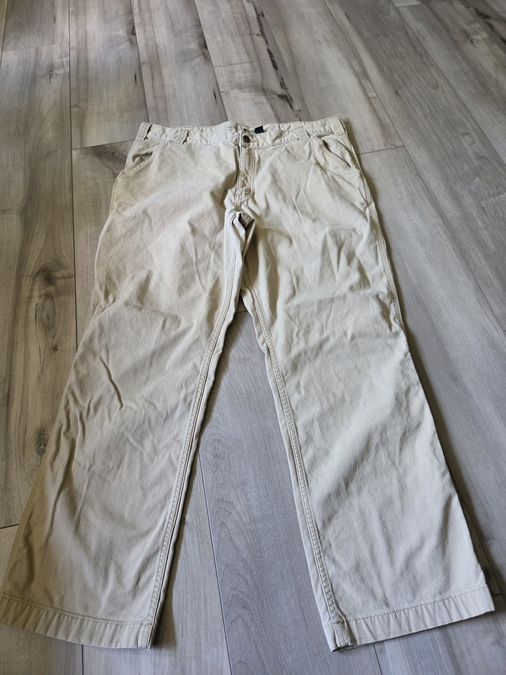 Carhartt Men's Relaxed Fit Rugged Flex Khaki Casual Pants